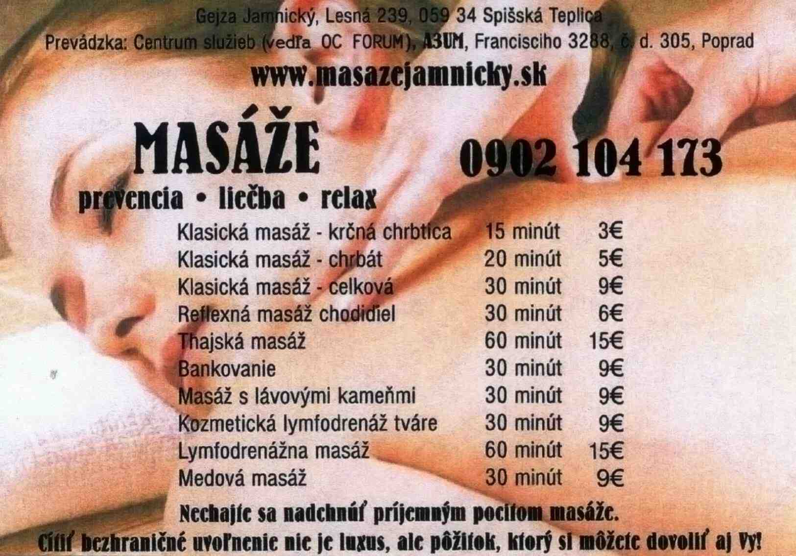 A3UM masáže