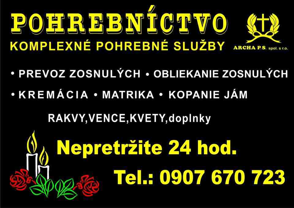 Pohrebná služba ARCHA