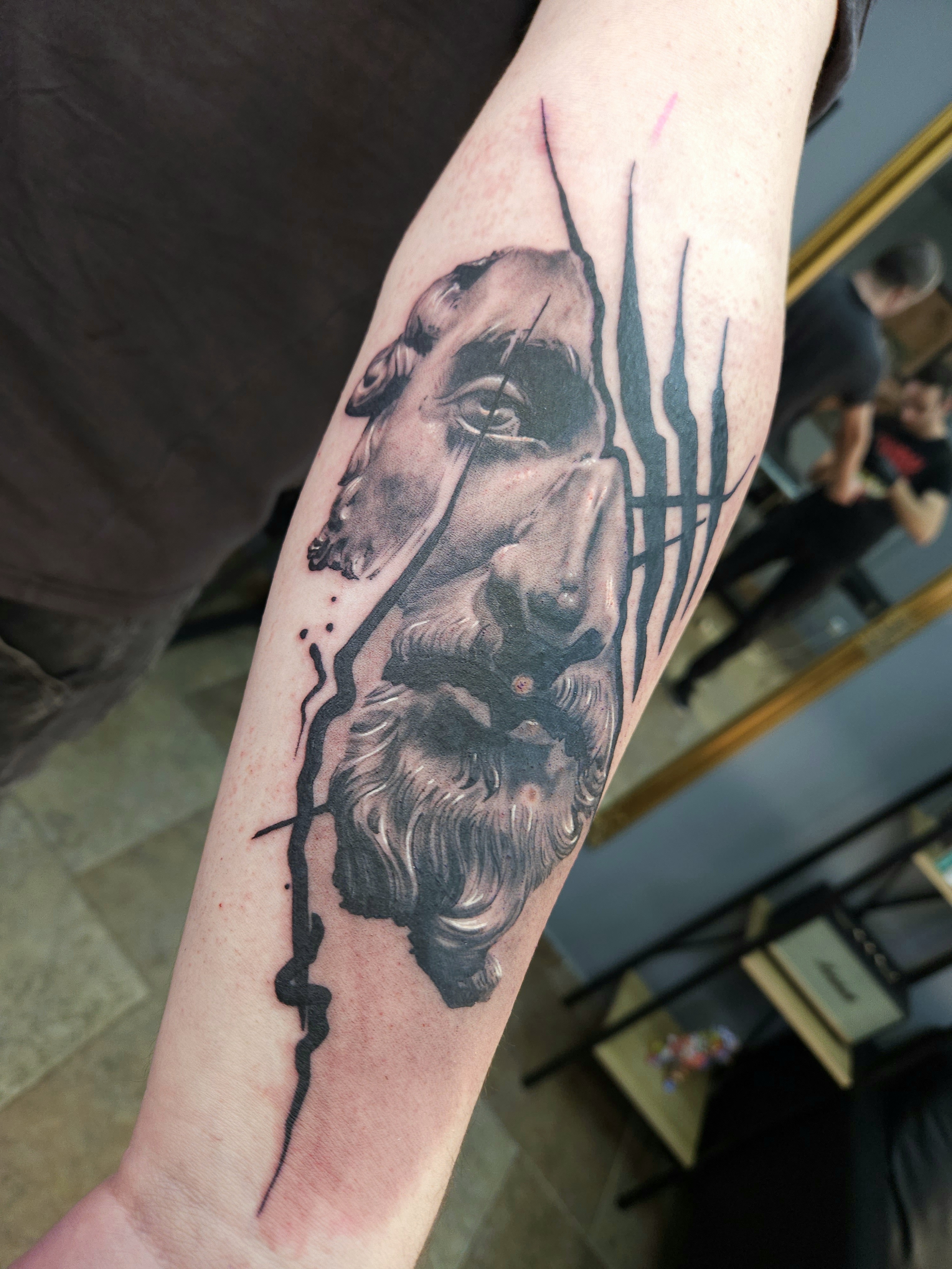 MAX HELL tattoo
