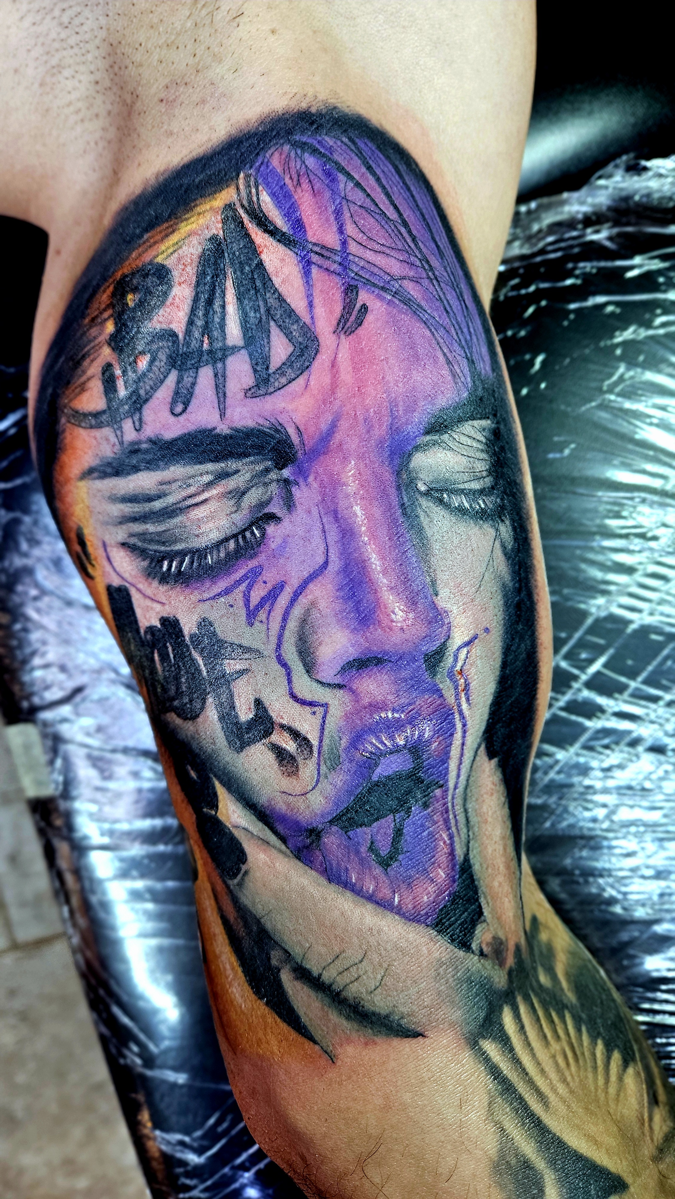 MAX HELL tattoo