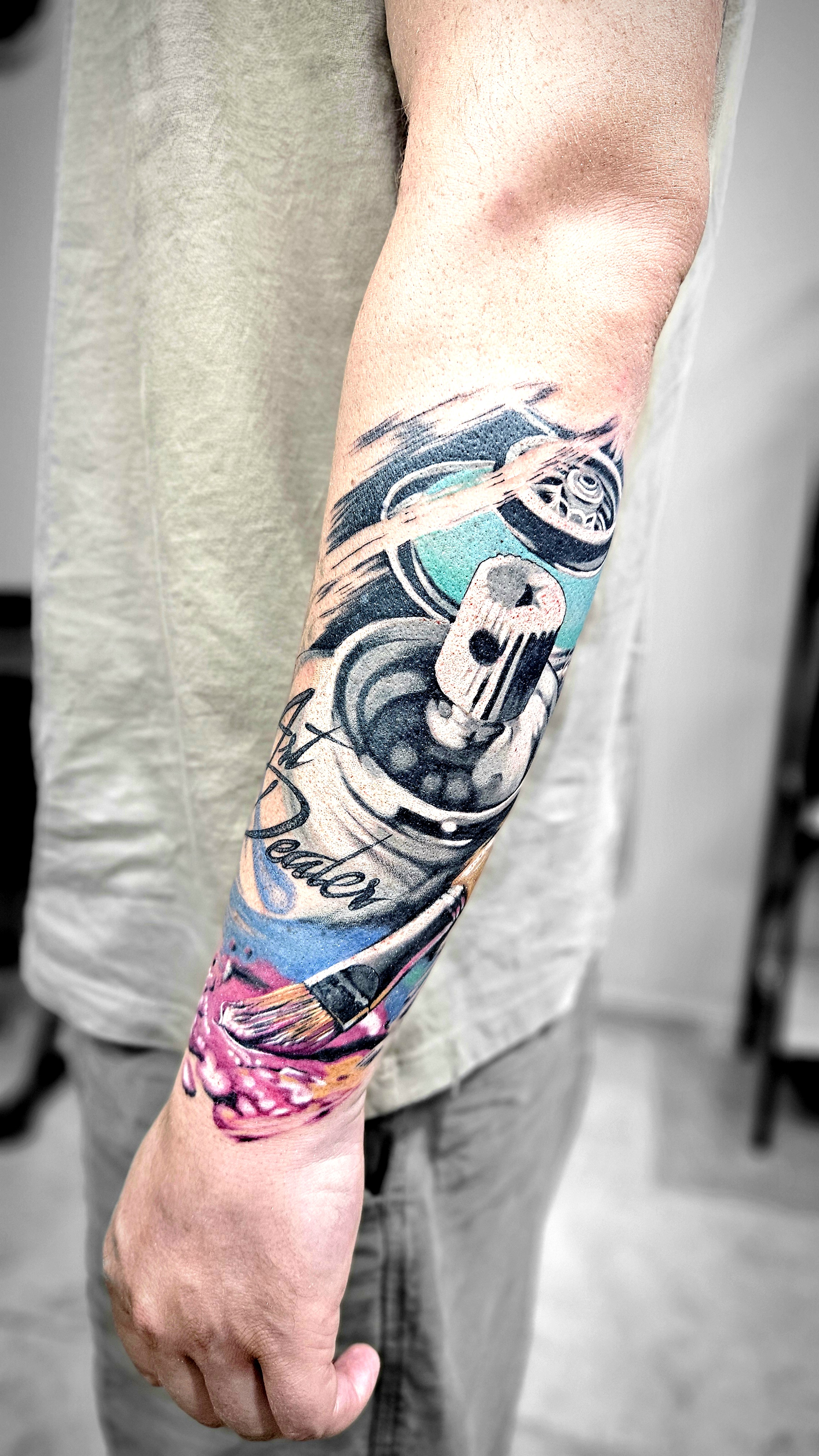 MAX HELL tattoo