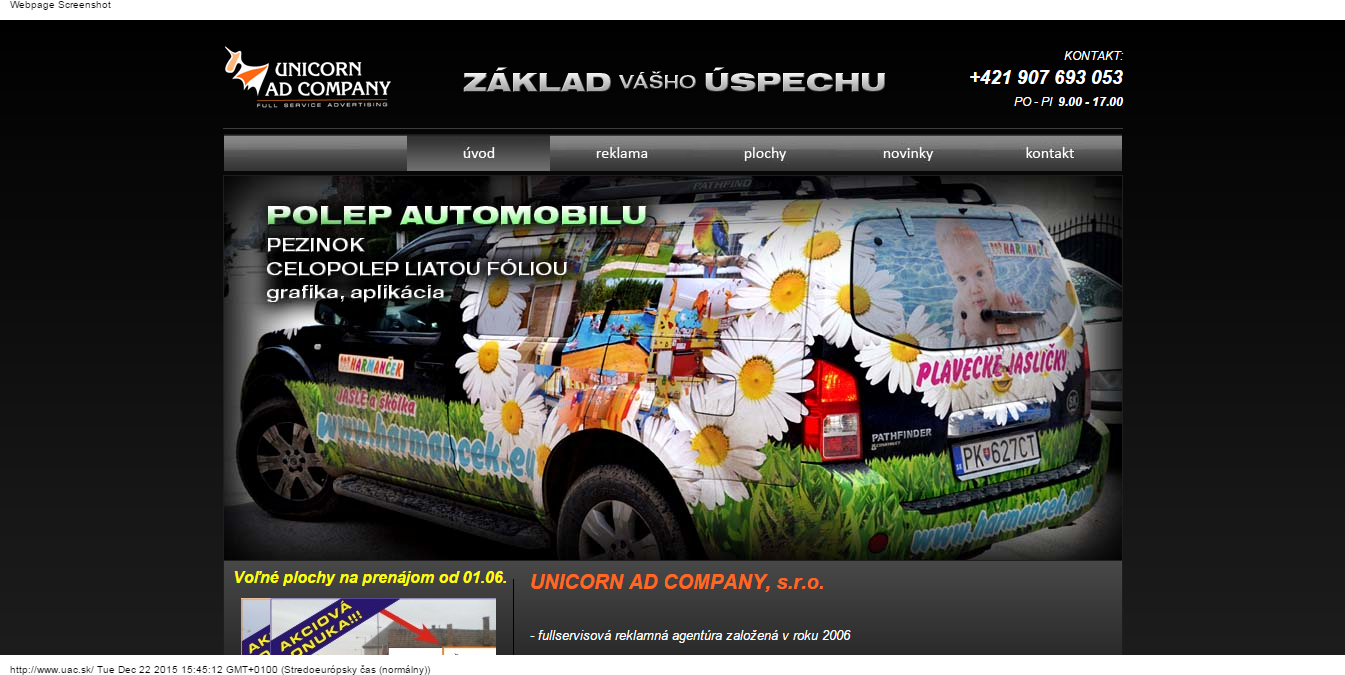 UNICORN AD COMPANY